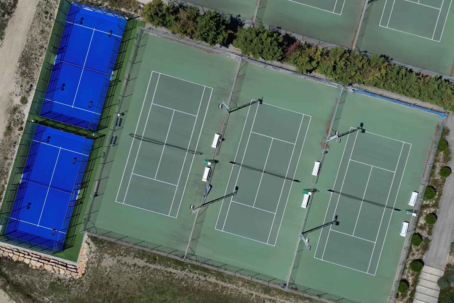 Création d’une vidéo teaser dynamique pour un club de tennis.